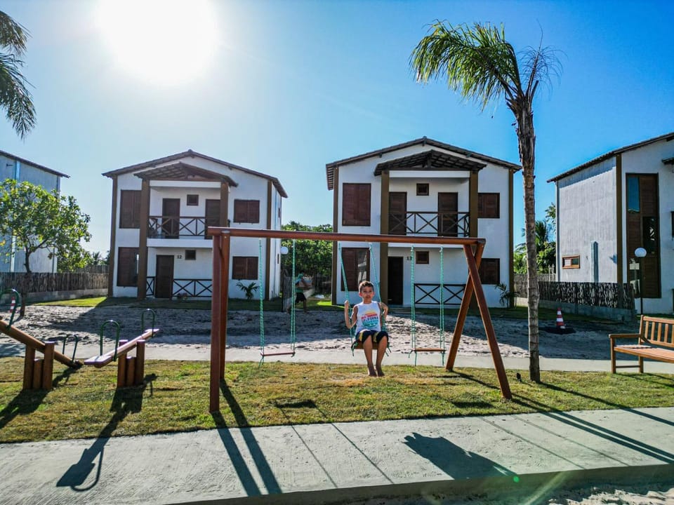Property building, Day, People, Children play ground, group of guests