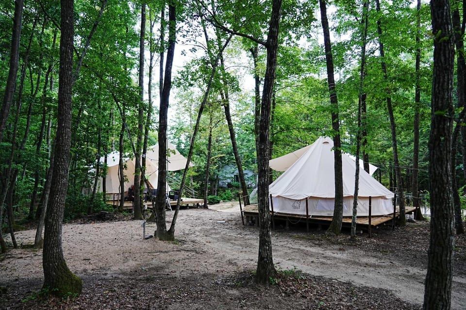 Glamping Azumino BASE Polecan - Vacation STAY 32549v Luxury tent in Kitaazumi District