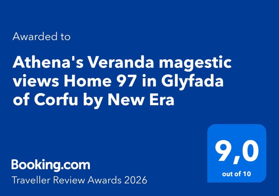 Athena's Veranda magestic views Home 97 in Glyfada of Corfu by New Era Apartment in Corfu, Greece