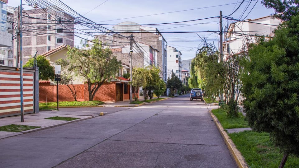 Quiet street view