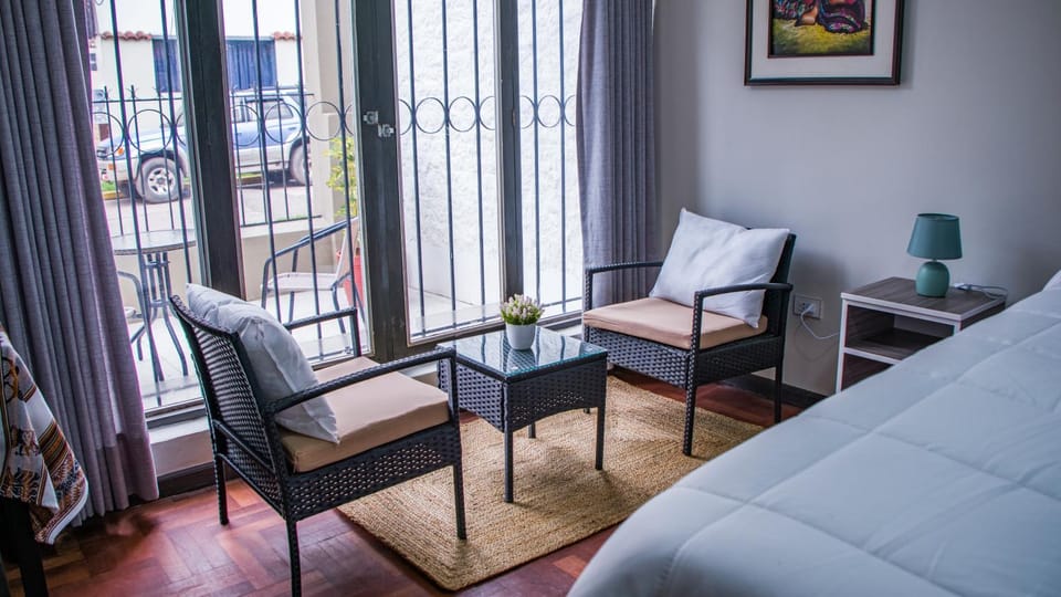 Seating area, Bedroom