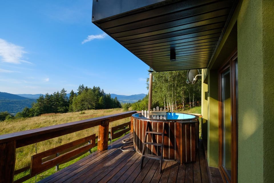 Day, Natural landscape, Hot Tub, View (from property/room), Balcony/Terrace, Mountain view