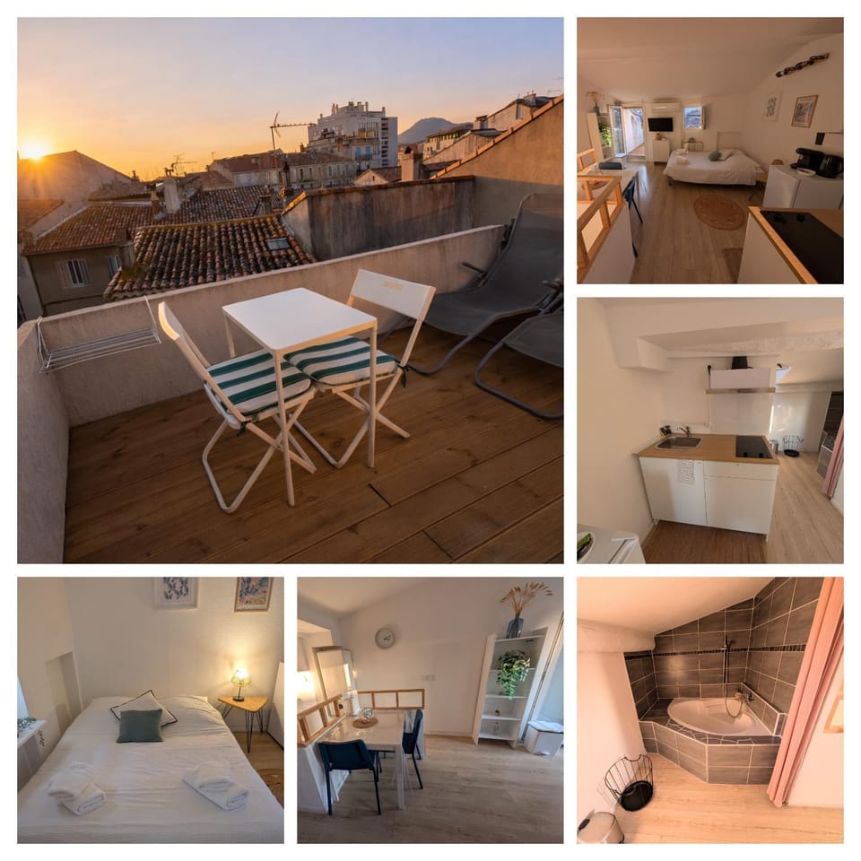 L'oiseau Bleu - Clim - Tout inclus - Terrasse Apartment in French Riviera