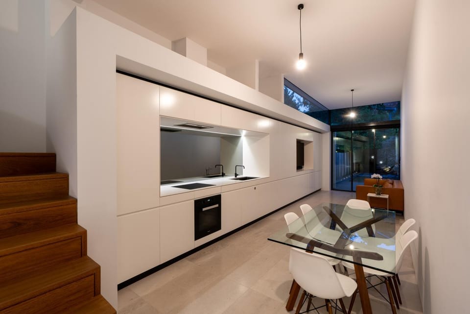Kitchen or kitchenette, Dining area, dishwasher, minibar, pet friendly, stove