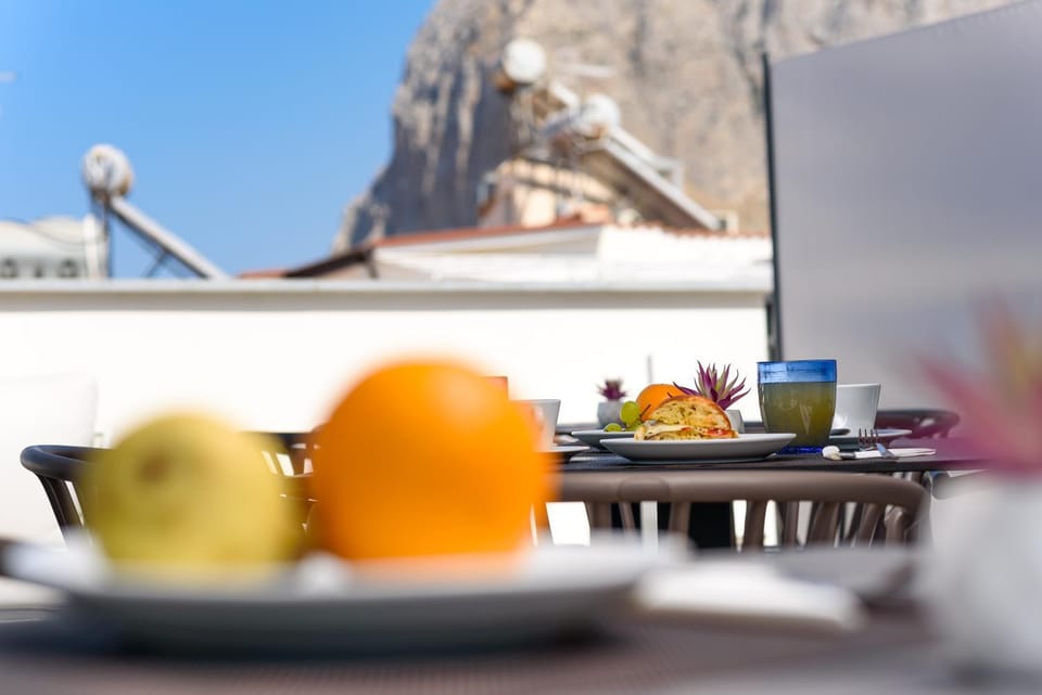 Day, Natural landscape, Mountain view, Breakfast
