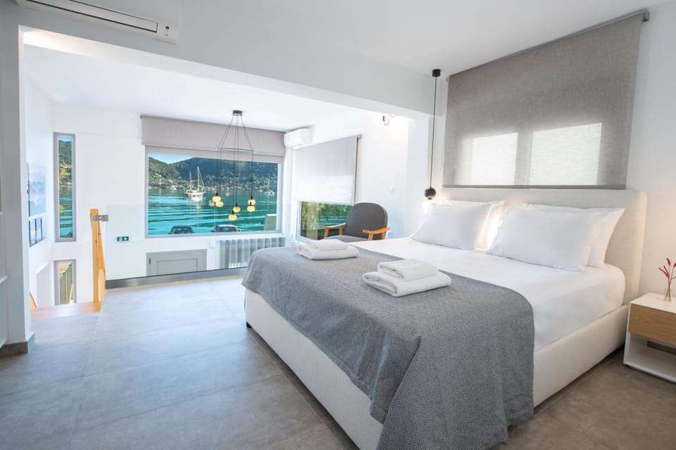 Bedroom, Sea view