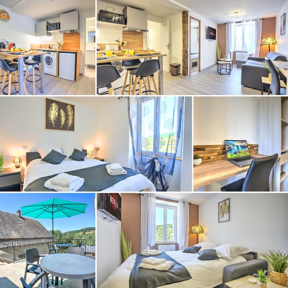 Bed, TV and multimedia, Living room, Photo of the whole room, Seating area, Dining area, Bedroom