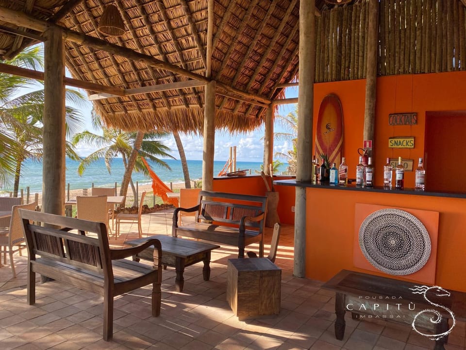 Living room, Dining area, Sea view