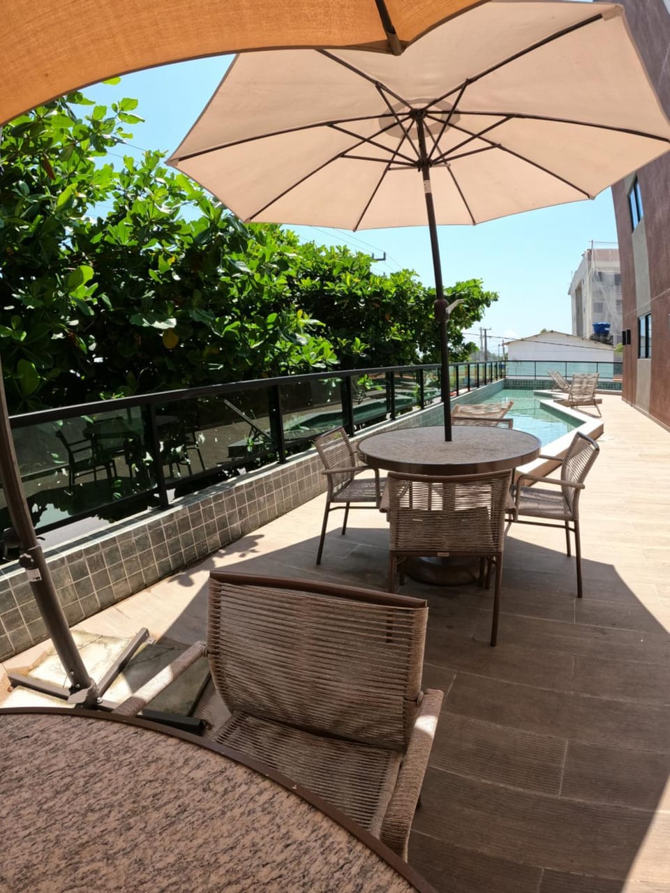 Seating area, Swimming pool
