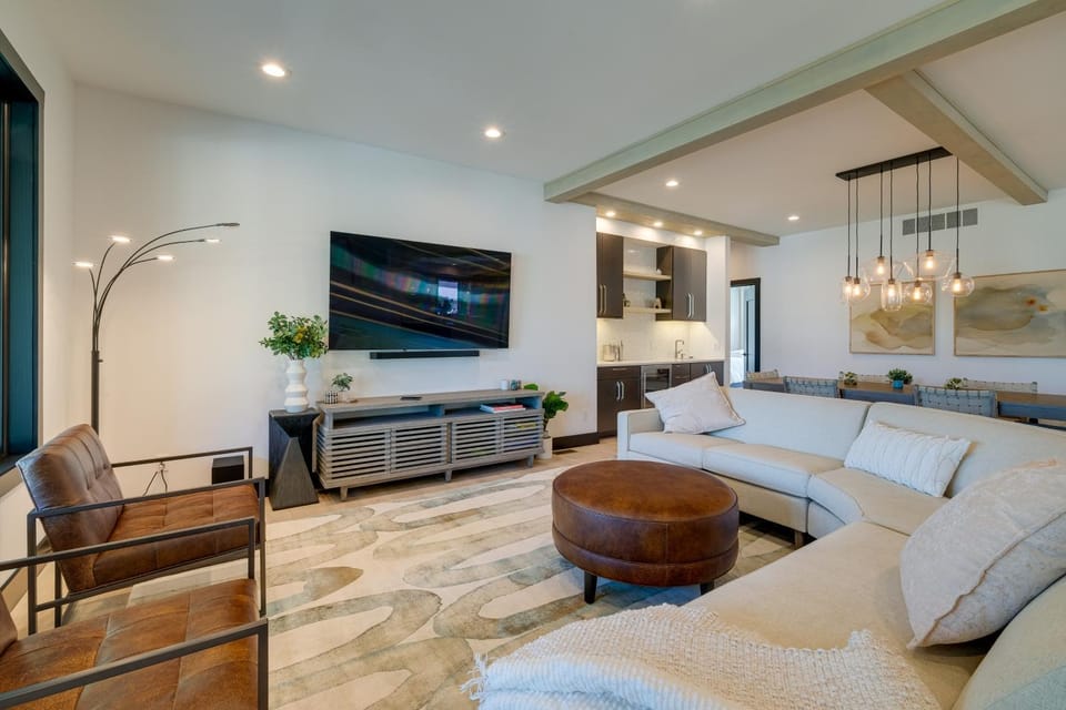 Walk to Lake Charlevoix: 4-Season Group Getaway House in Boyne City