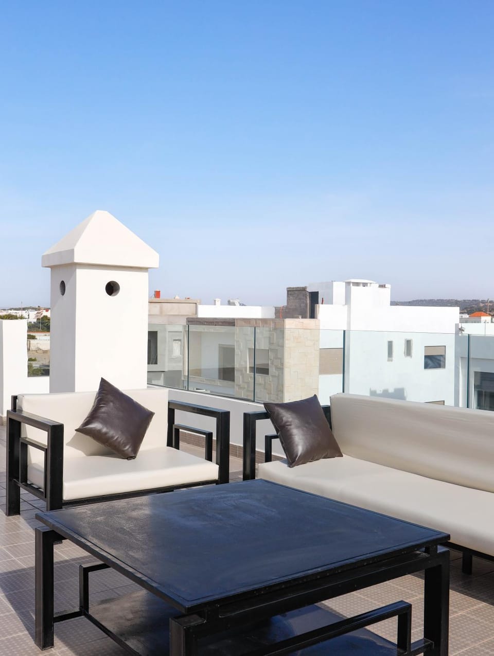 Balcony/Terrace, Seating area, City view, Sea view, Sunrise, Sunset