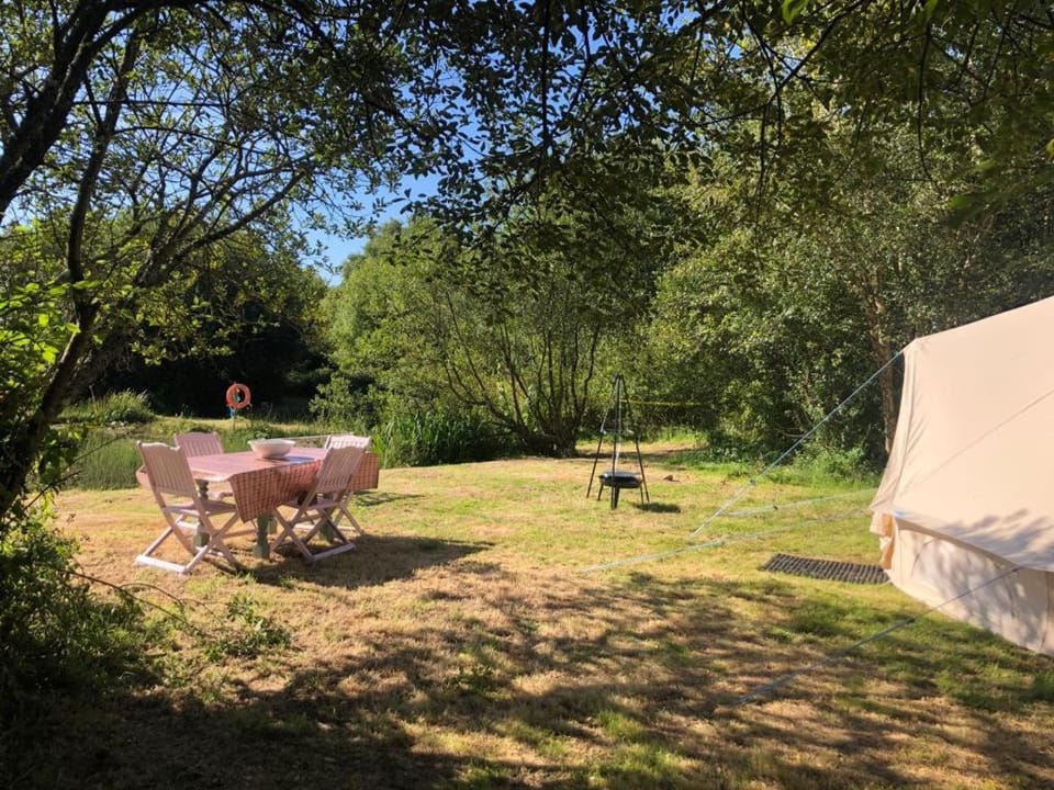 Rose glamping, self catering, bell tent Luxury tent in England