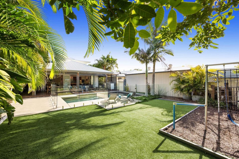 Children play ground, Garden, Swimming pool