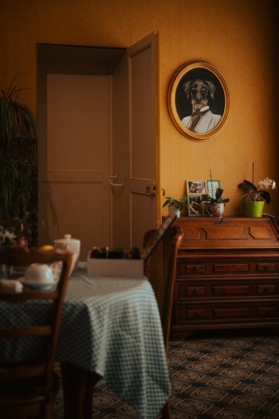 Dining area, Breakfast