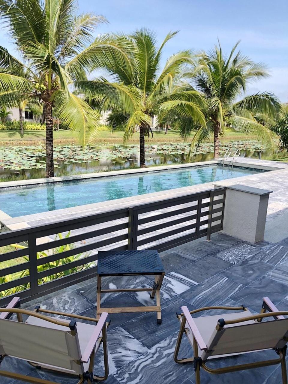 Patio, Natural landscape, Garden, View (from property/room), Balcony/Terrace, Pool view, Swimming pool
