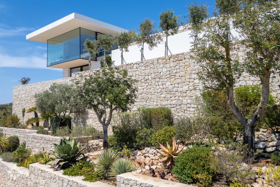 Property building, Garden, Garden view