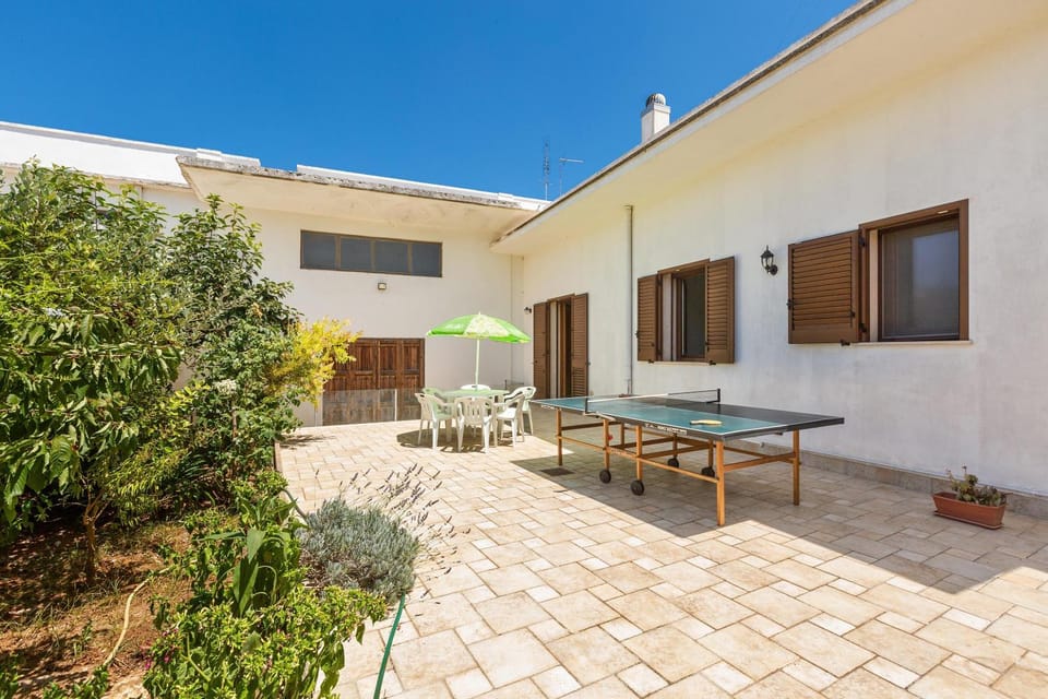 Property building, Patio