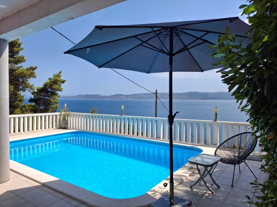 Natural landscape, View (from property/room), Pool view, Sea view, Swimming pool
