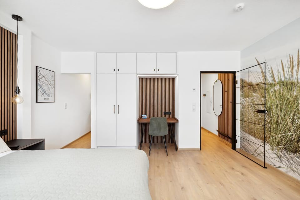Bed, Photo of the whole room, Bedroom, wardrobe