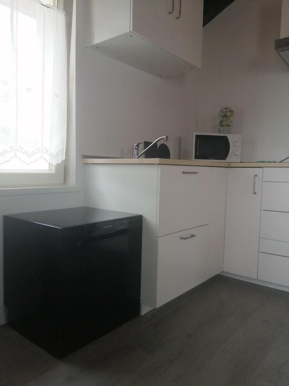 Kitchen or kitchenette, dishwasher, minibar, stove