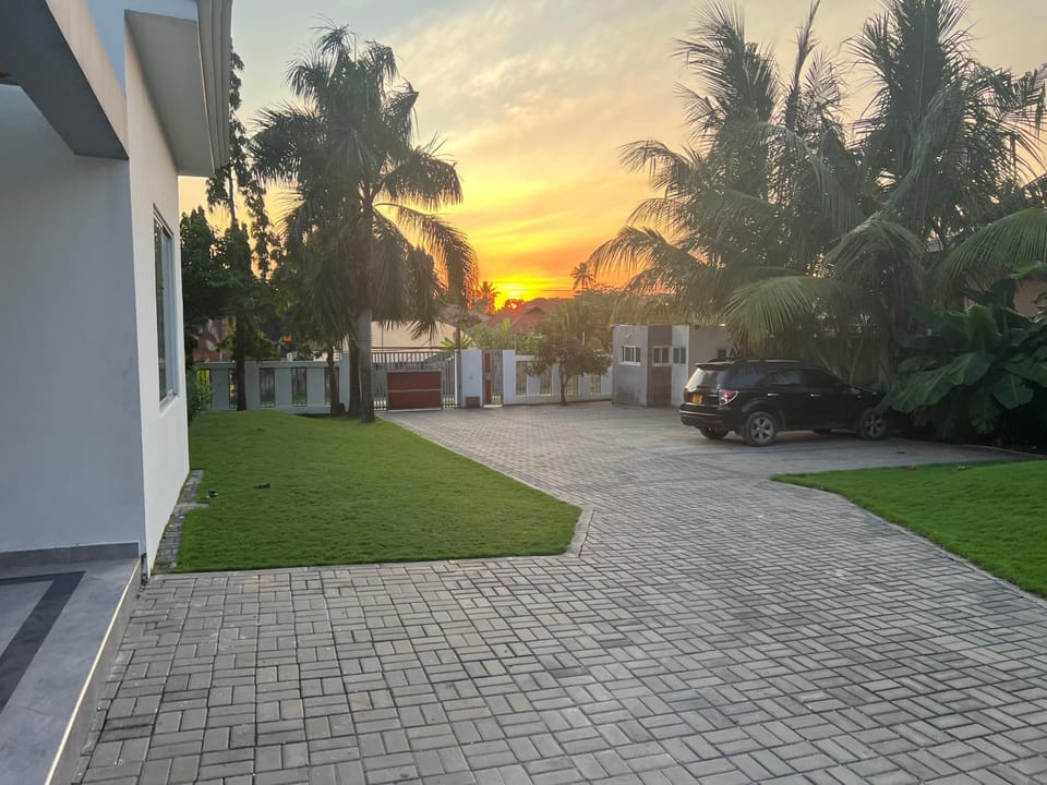 Garden view, Sunrise