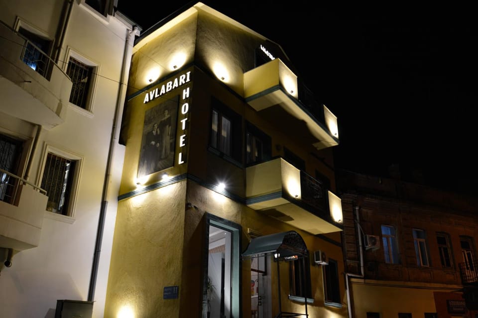 Property building, Facade/entrance, Night