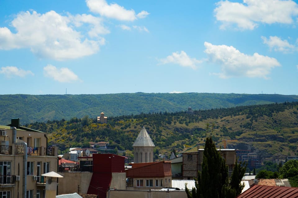 Day, Bird's eye view, City view, Mountain view