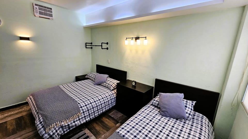 A14 Premium Suite BLACK PLUS Cocina Terraza Companies Work Teams 2-3 PAX Apartment in Hidalgo, Mexico