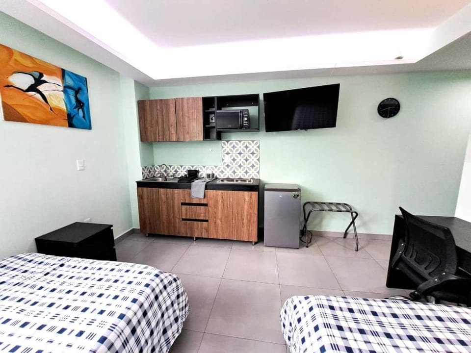 A14 MAX Suite Cocina Terraza ideal para Familias Empresas Equipos de Trabajo de 1 a 4 personas Apartment in State of Mexico