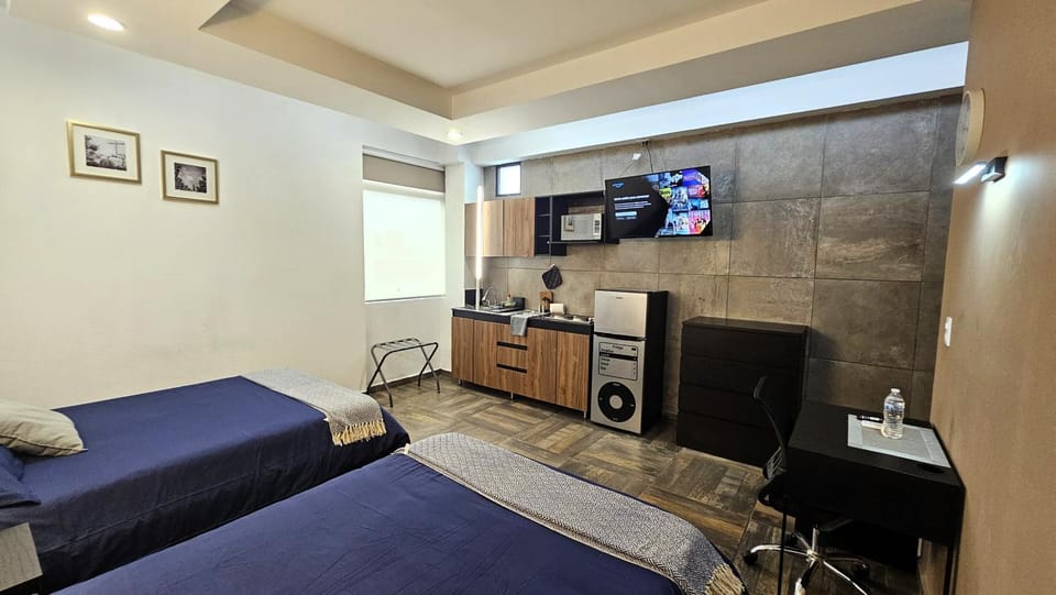 A15 MAX Suite Cocina Terraza 1-2-3-4 PAX Familias Empresas Bienvenidos Apartment in State of Mexico