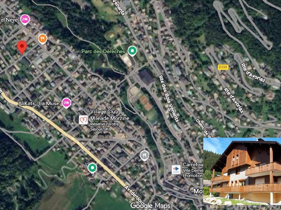 Duplex 3 chambres, cheminée, 7 pers, Morzine - FR-1-754-46 Apartment in Les Gets