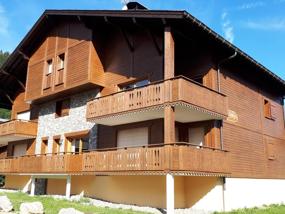 Duplex 3 chambres, cheminée, 7 pers, Morzine - FR-1-754-46 Apartment in Les Gets
