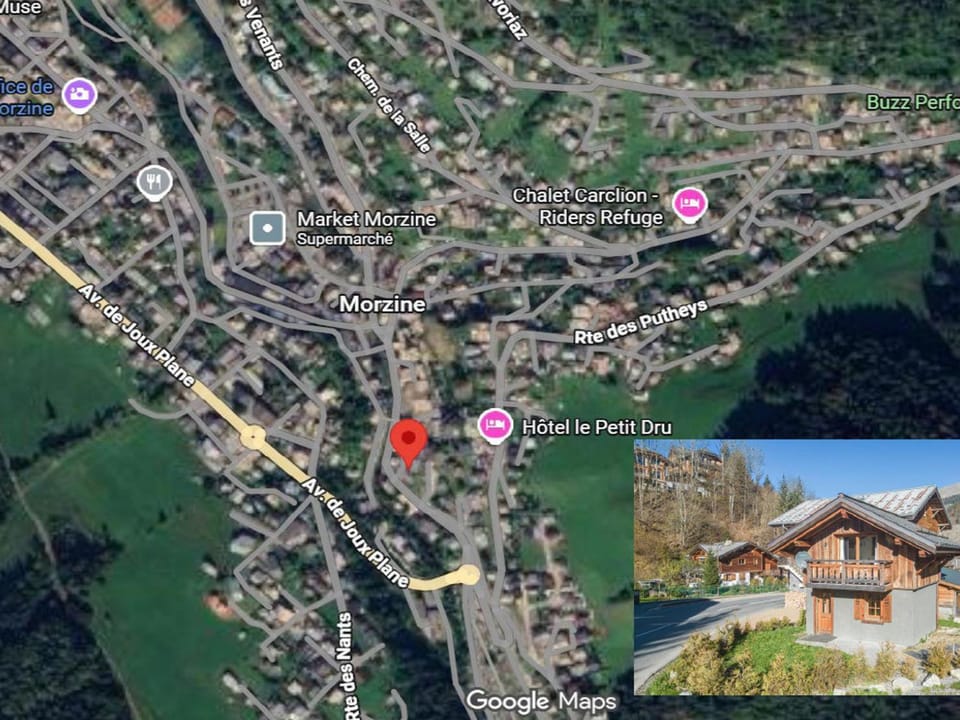 Chalet charmant rénové au centre de Morzine avec parking, capacité 4 pers. - FR-1-754-38 Chalet in Morzine