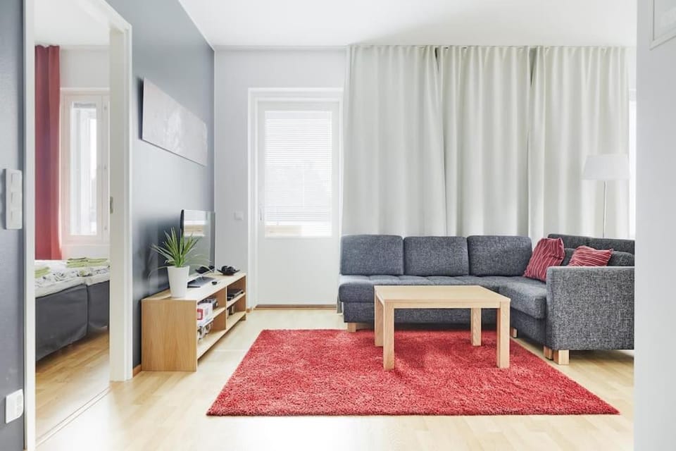 Tasokas huoneisto kaupungin keskustassa. Apartment in Finland
