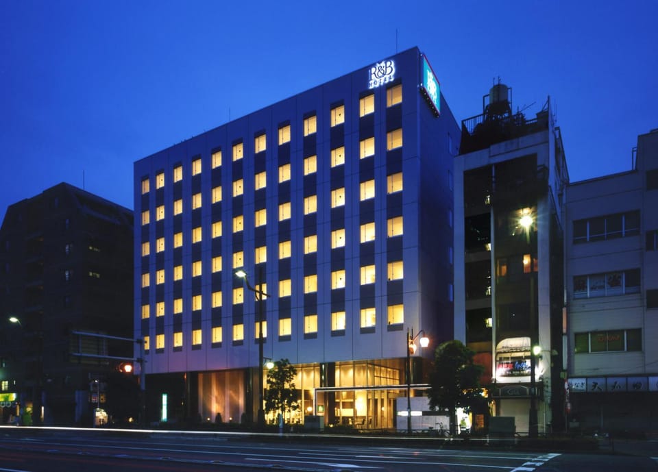 Property building, Night