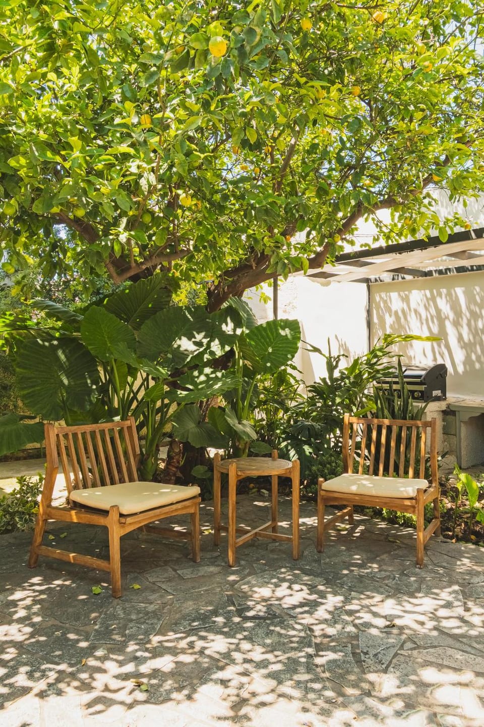 Patio, Spring, Day, Garden, Garden view