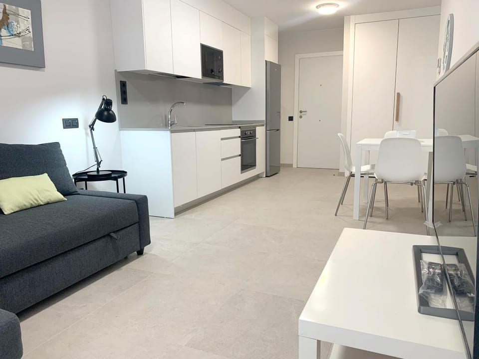 Living room, Dining area, Communal kitchen