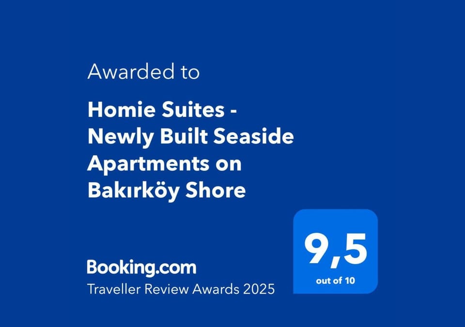 Homie Suites - Newly Built Seaside Apartments on Bakırköy Shore Apartment in Istanbul