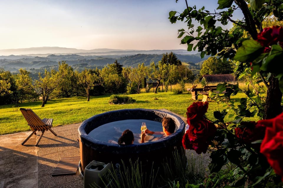 Patio, Hot Tub, Garden view, Mountain view