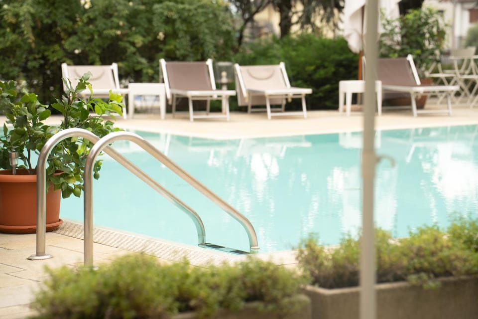 View (from property/room), Pool view, Swimming pool