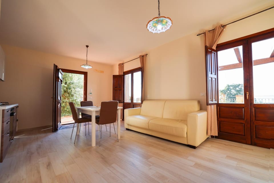 Living room, kitchen