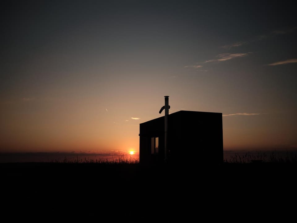 Property building, Sunset