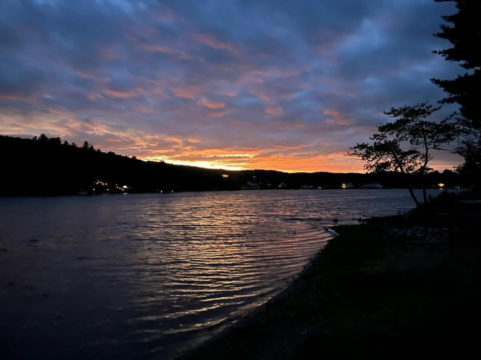 Natural landscape, Sunset