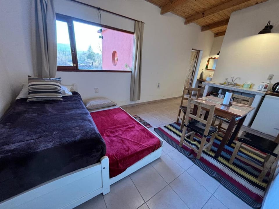 Bed, Kitchen or kitchenette, Photo of the whole room, Dining area