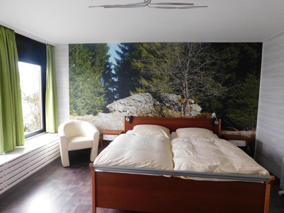 Balcony/Terrace, Bedroom, Garden view