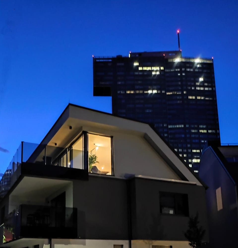Property building, Night