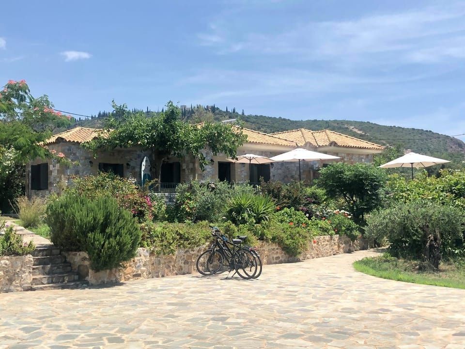 Property building, Garden, Mountain view