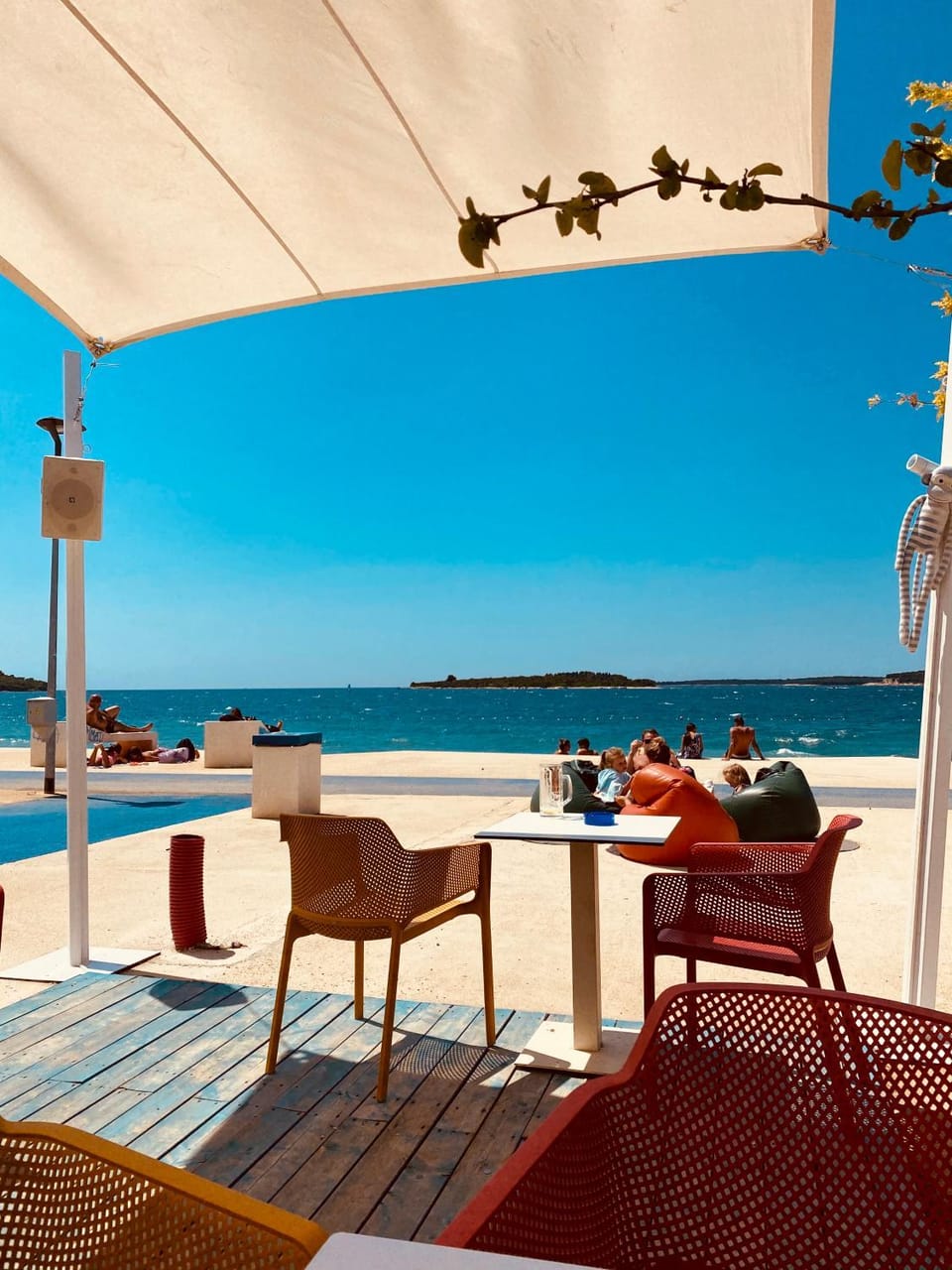 Day, Natural landscape, View (from property/room), Lounge or bar, Beach, Beach, Sea view