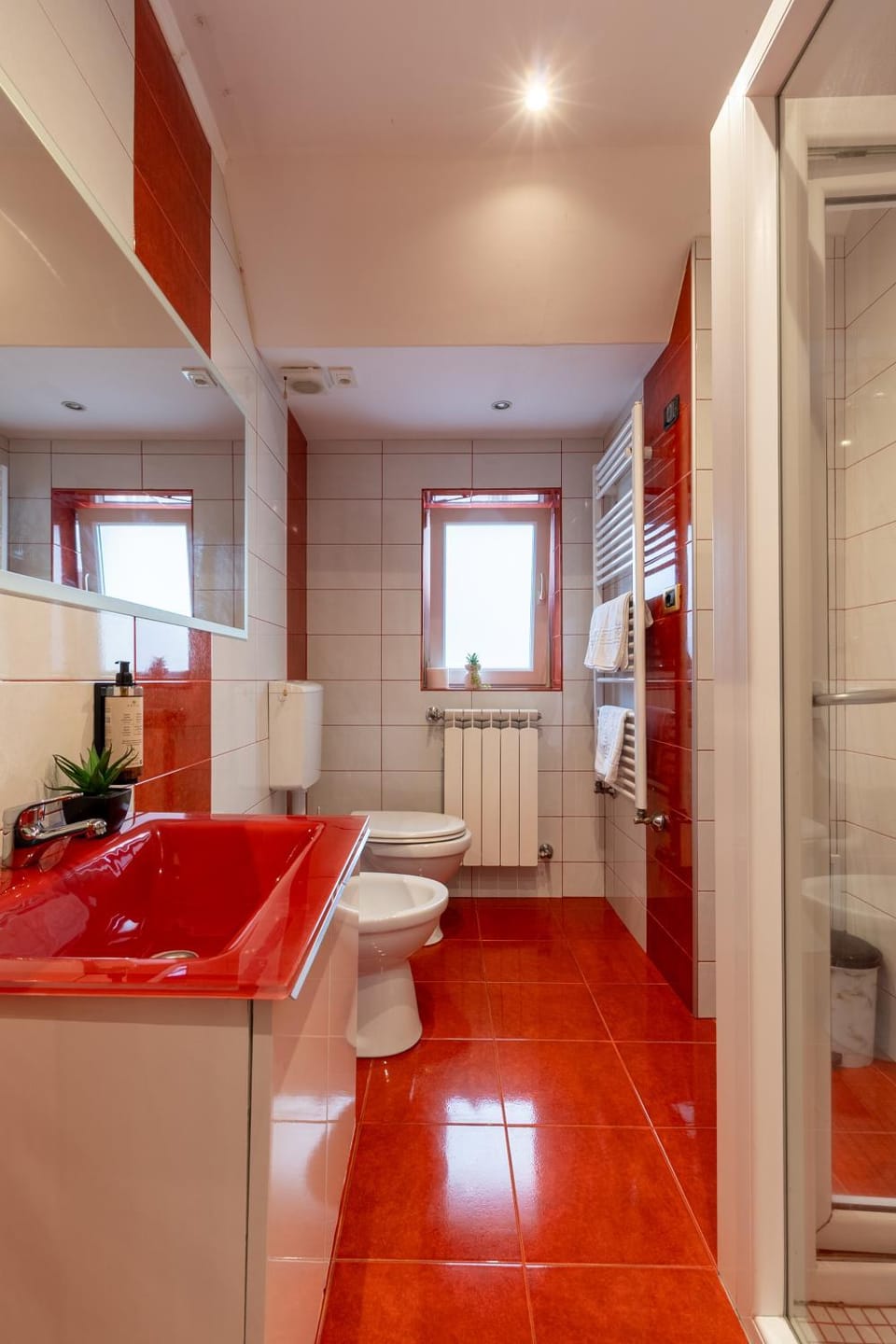 Shower, Toilet, Bathroom, towels