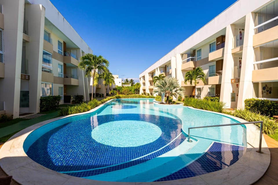 Property building, Pool view